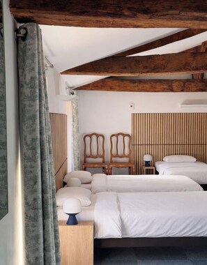 5 chambres, lit parapluie, Wi-Fi