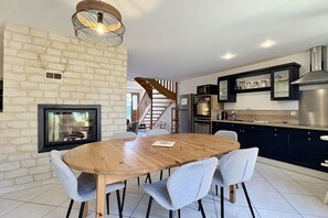 Dining - Le vieux canal, house near the port of Le Crotoy (Le Crotoy)