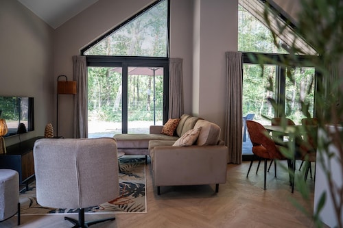 Modern Luxe Ecovilla With Terrace on the Water