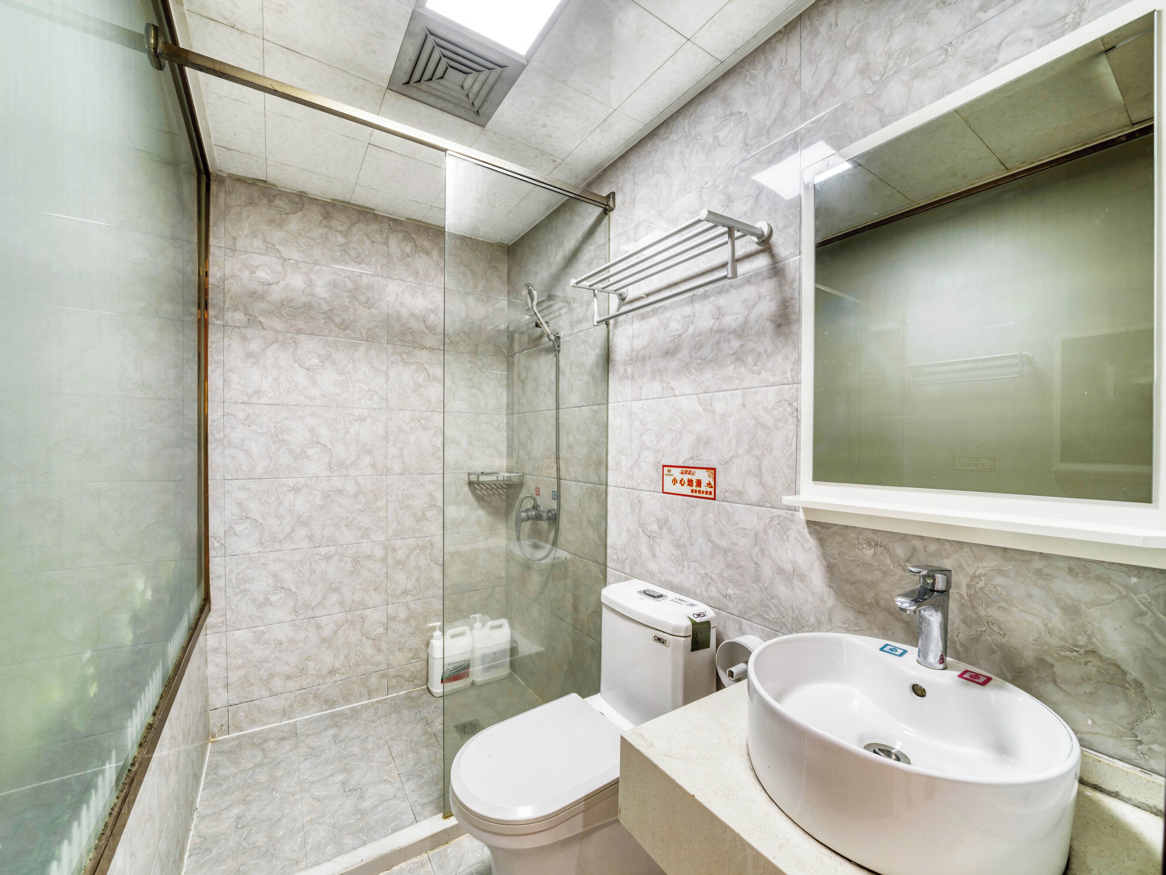 Singola Economy, 1 letto matrimoniale, aria condizionata | Bagno