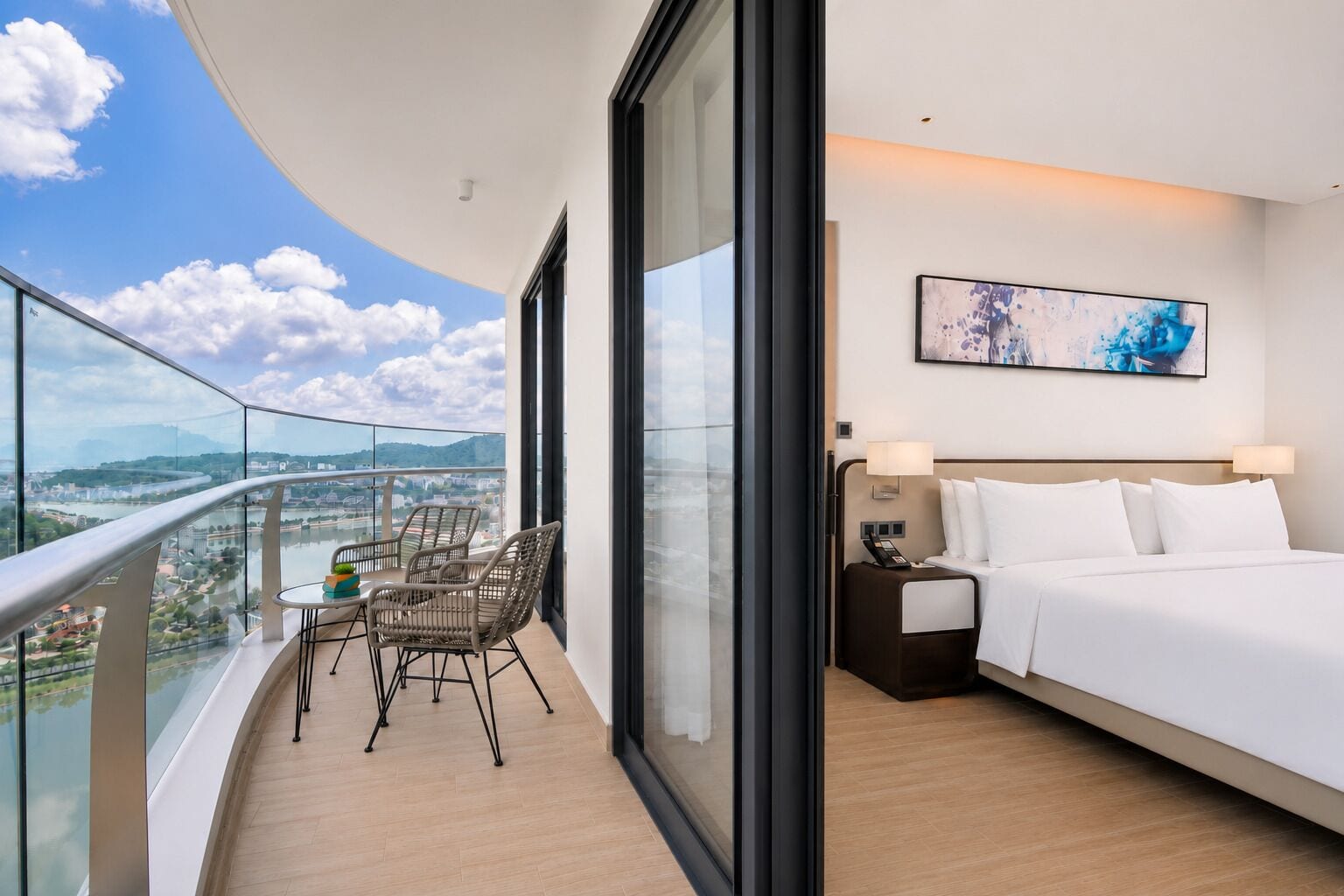 Premium-huone | Parveke