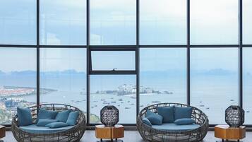 Indoor pool, outdoor pool