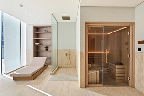 Sauna - Bloomfields Iconic 1BR Binghatti Phanto (Dubai)
