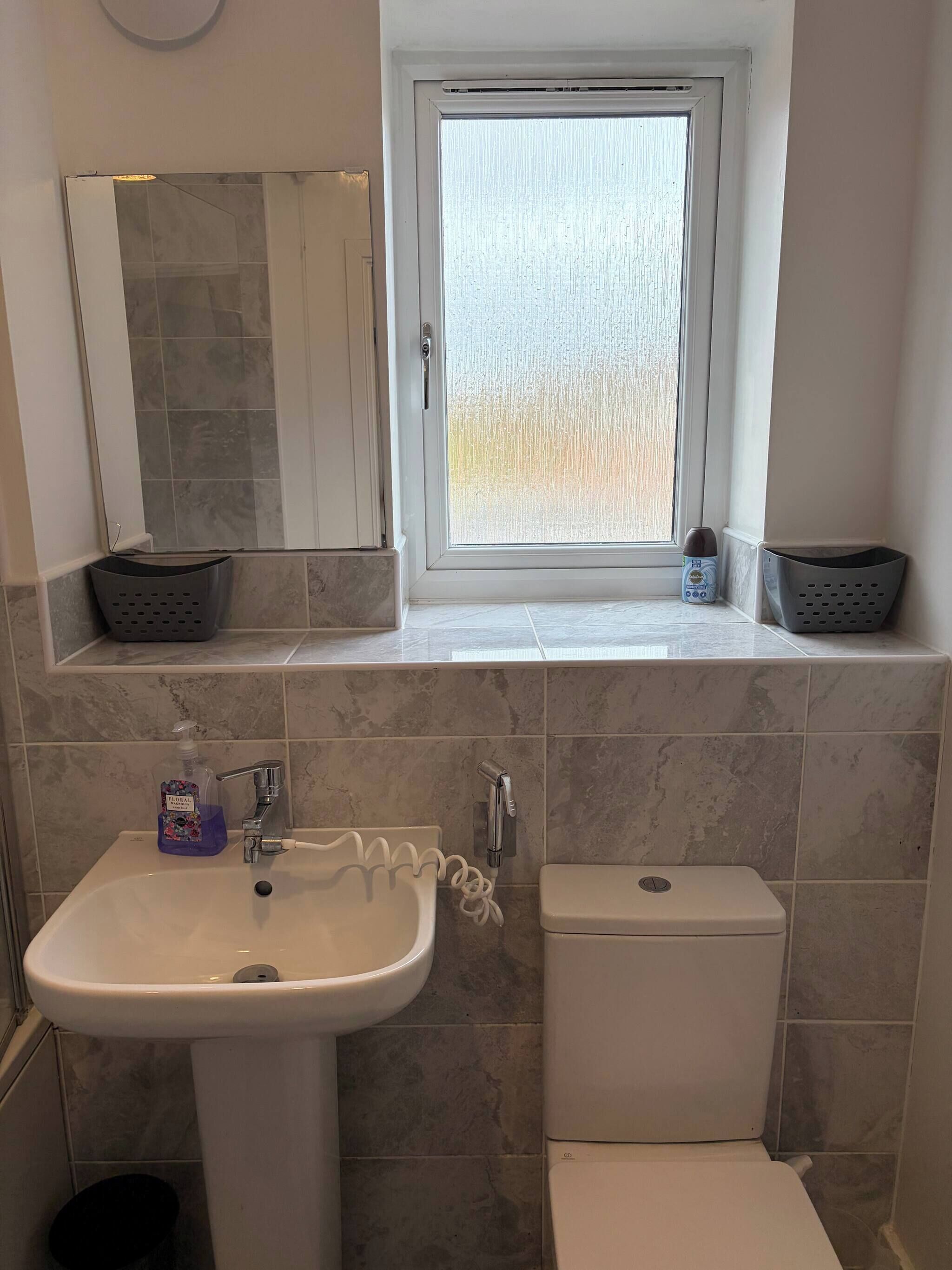 Apartment, 2 Schlafzimmer, barrierefrei, Balkon | Badezimmer