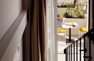 Duplex Junior Suite | Sengetøy av topp kvalitet, minibar, safe på rommet og blendingsgardiner