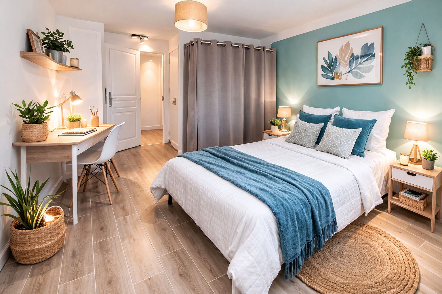 Fer et planche à repasser, Wi-Fi, draps fournis