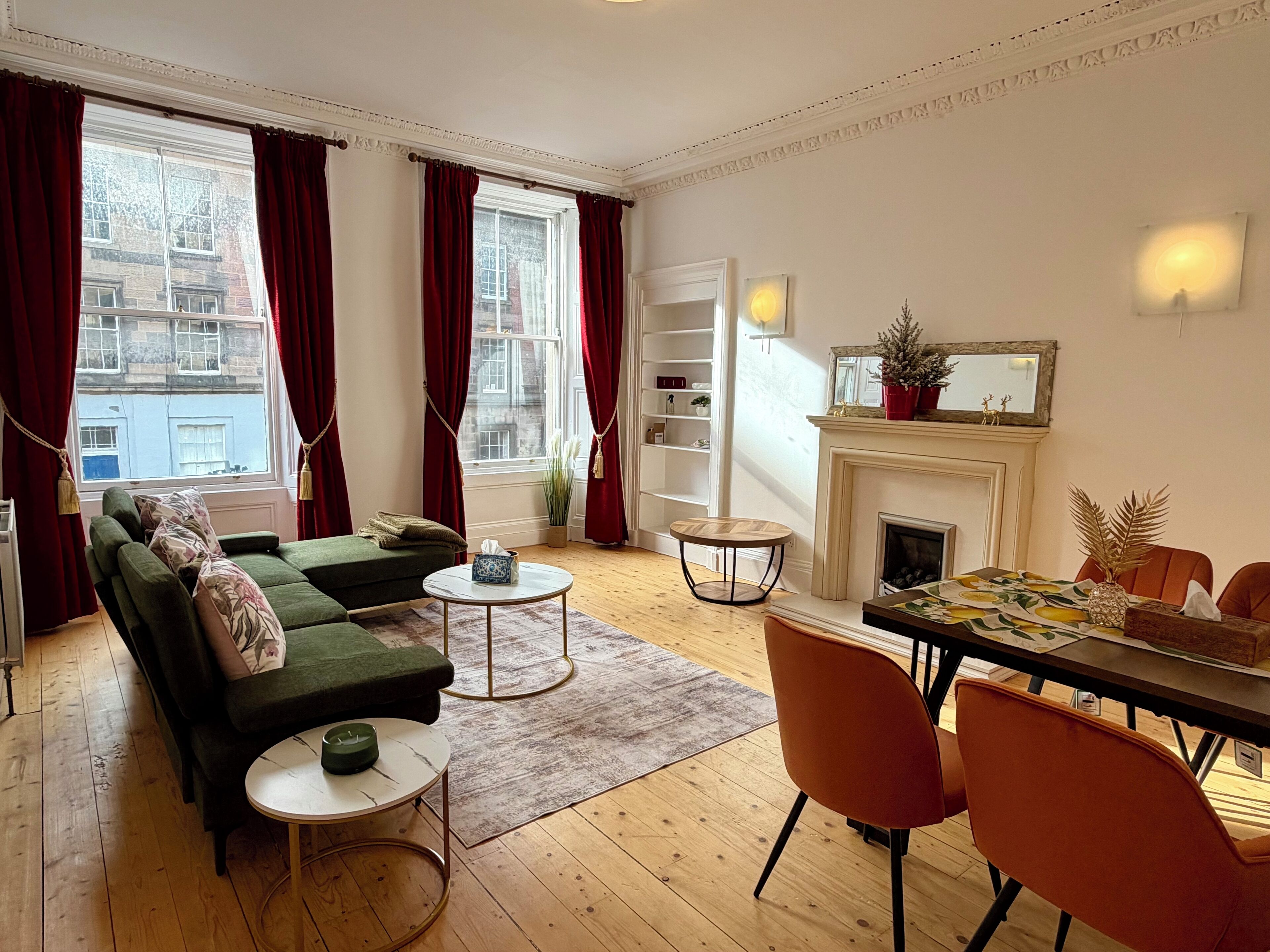 スマートテレビ、暖炉