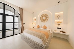 Desk, iron/ironing board, travel cot, WiFi - 2BR Bali Villa Near Uluwatu Surf & Beach Clubs (South Kuta)