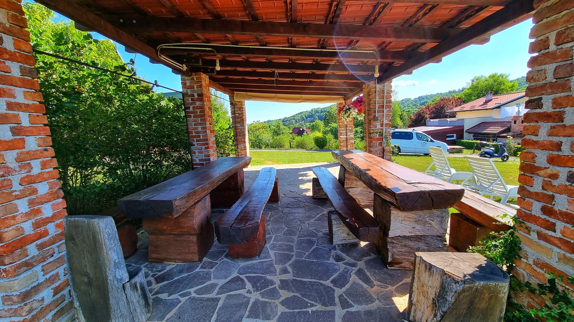 Restauration en plein air