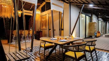 Udendørs spisemuligheder