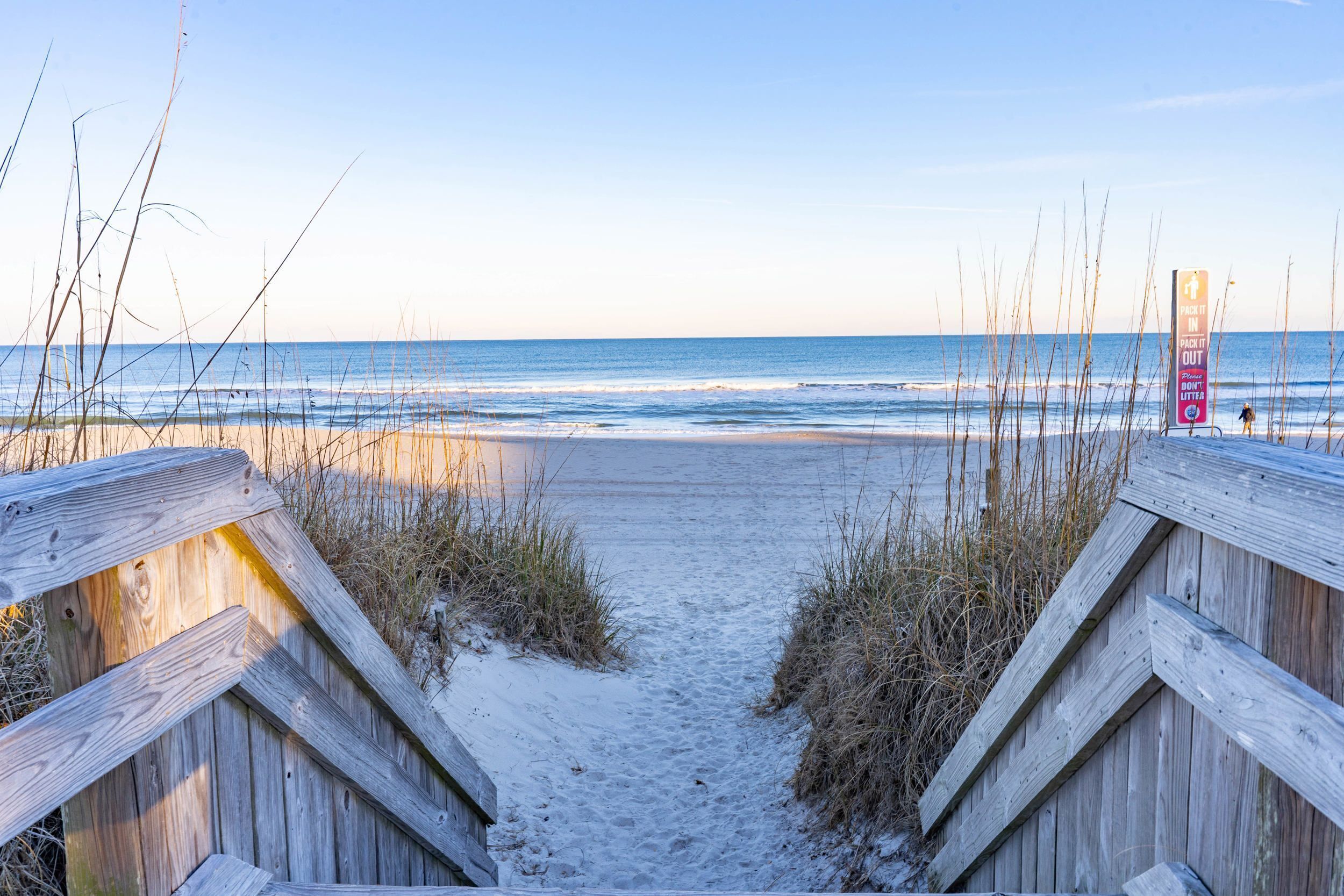 Beach nearby