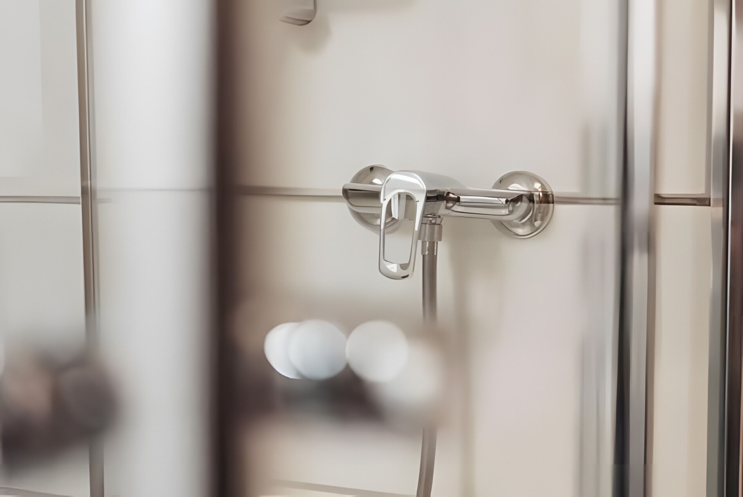 Shower, hair dryer