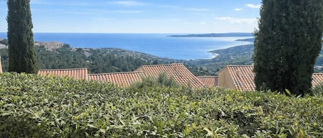 Blick von der Unterkunft