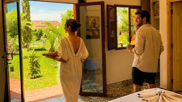 Deluxe-Suite, Gartenblick