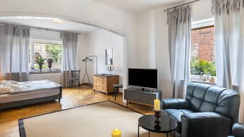 2 chambres, fer et planche à repasser, Wi-Fi, draps fournis