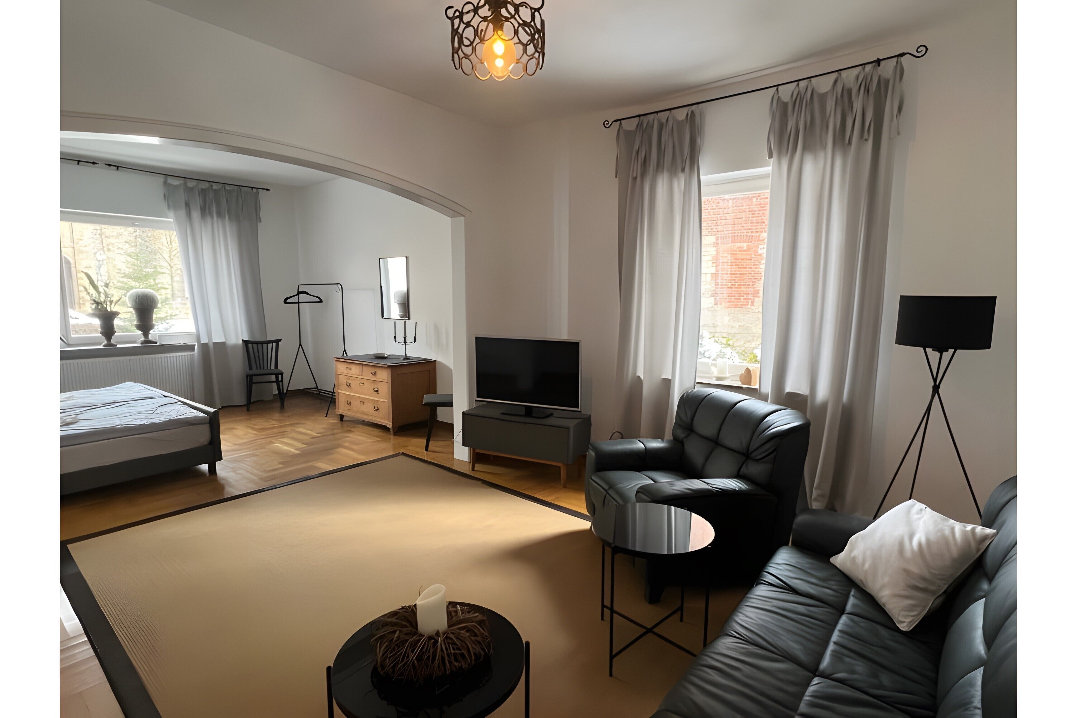 Een strijkplank/strijkijzer, wifi, beddengoed, rolstoeltoegankelijk