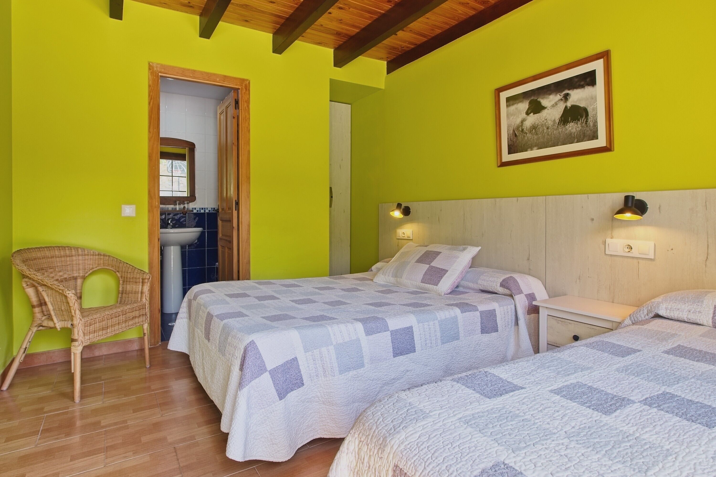 5 bedrooms, iron/ironing board, WiFi, bed sheets