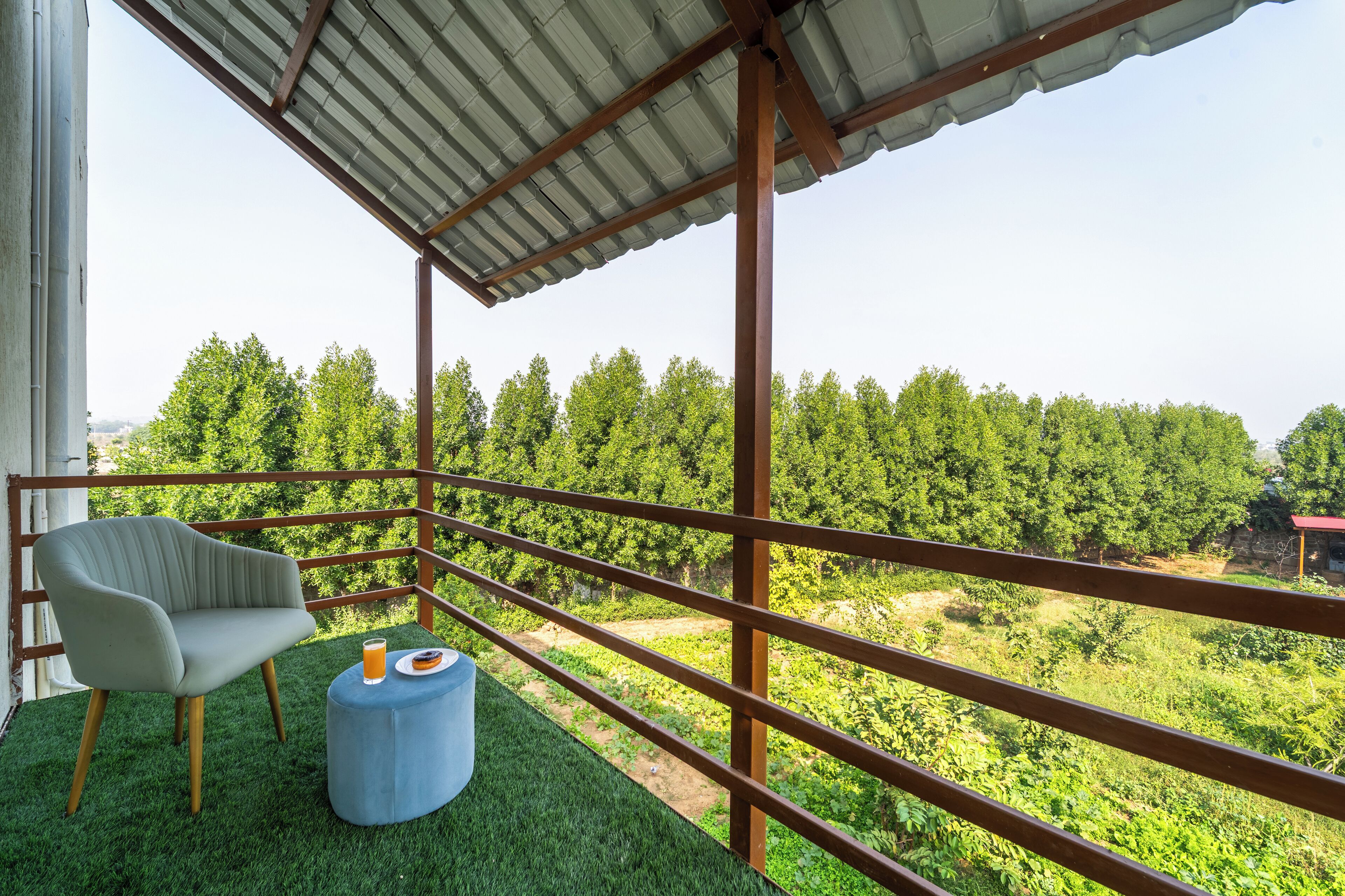 Villa Luxe, balcon, vue jardin | Enceinte de l’hébergement