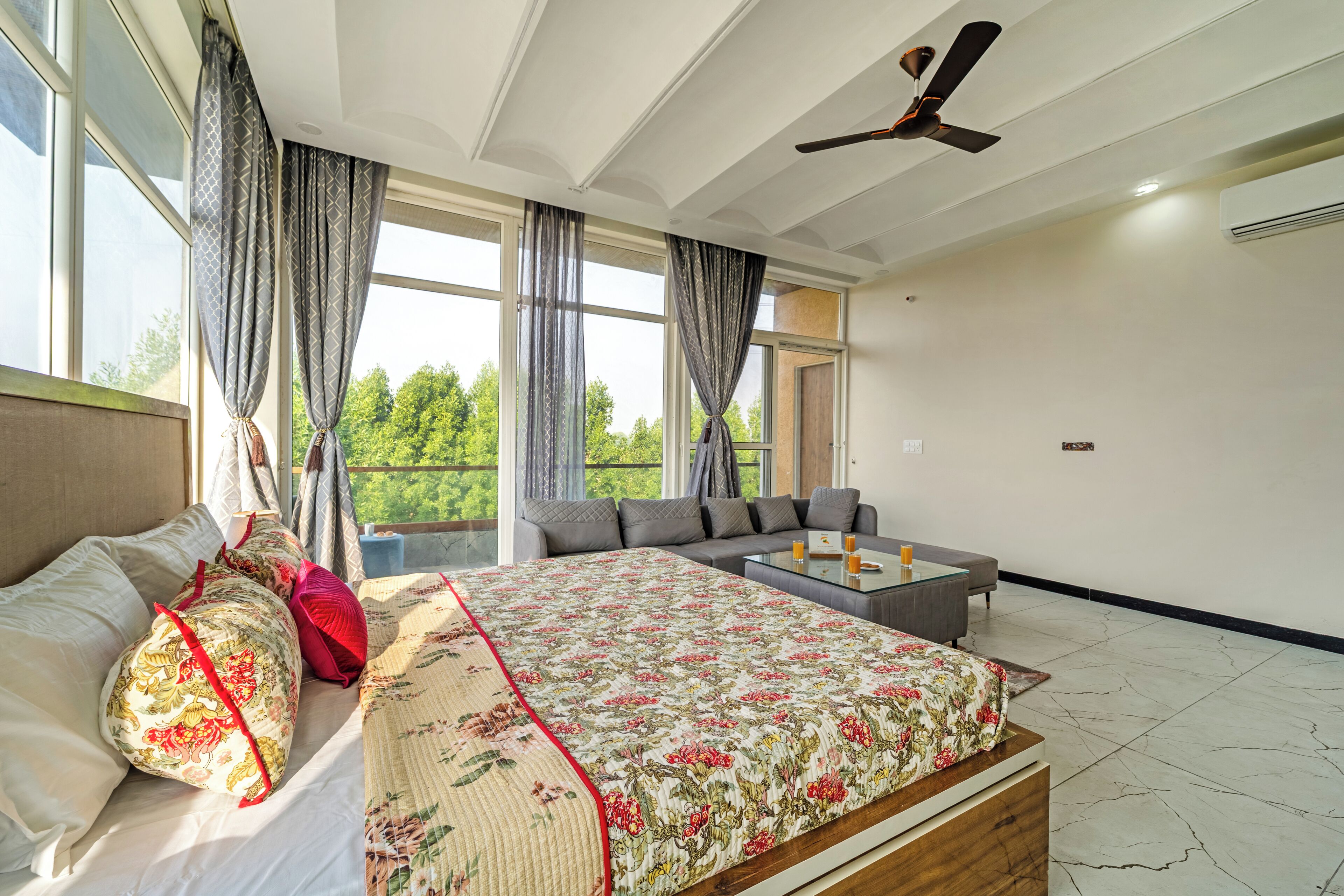 Biệt thự Cao cấp, ban công, quang cảnh vườn