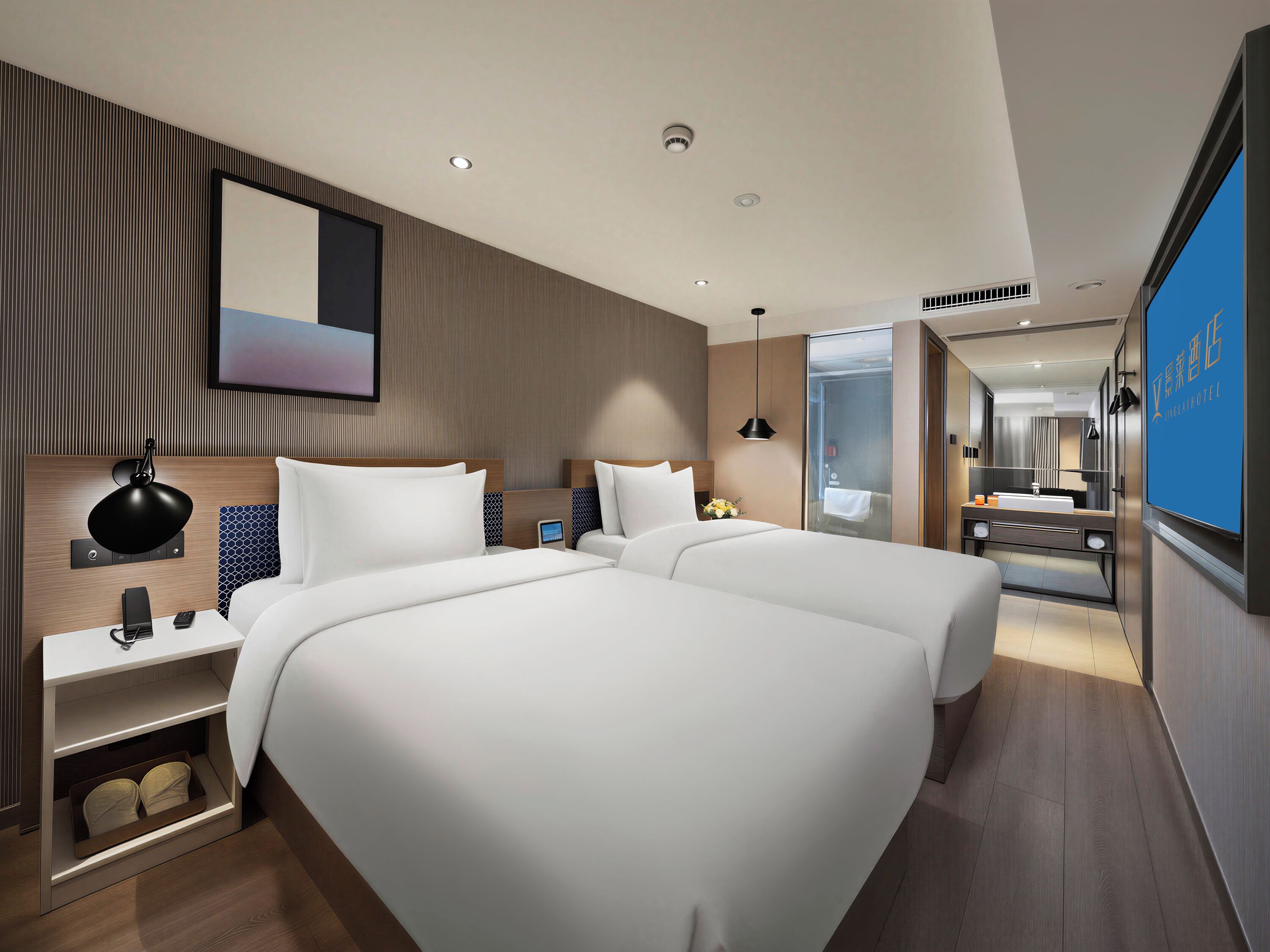 Fashion Twin Room - Internal View | View from room