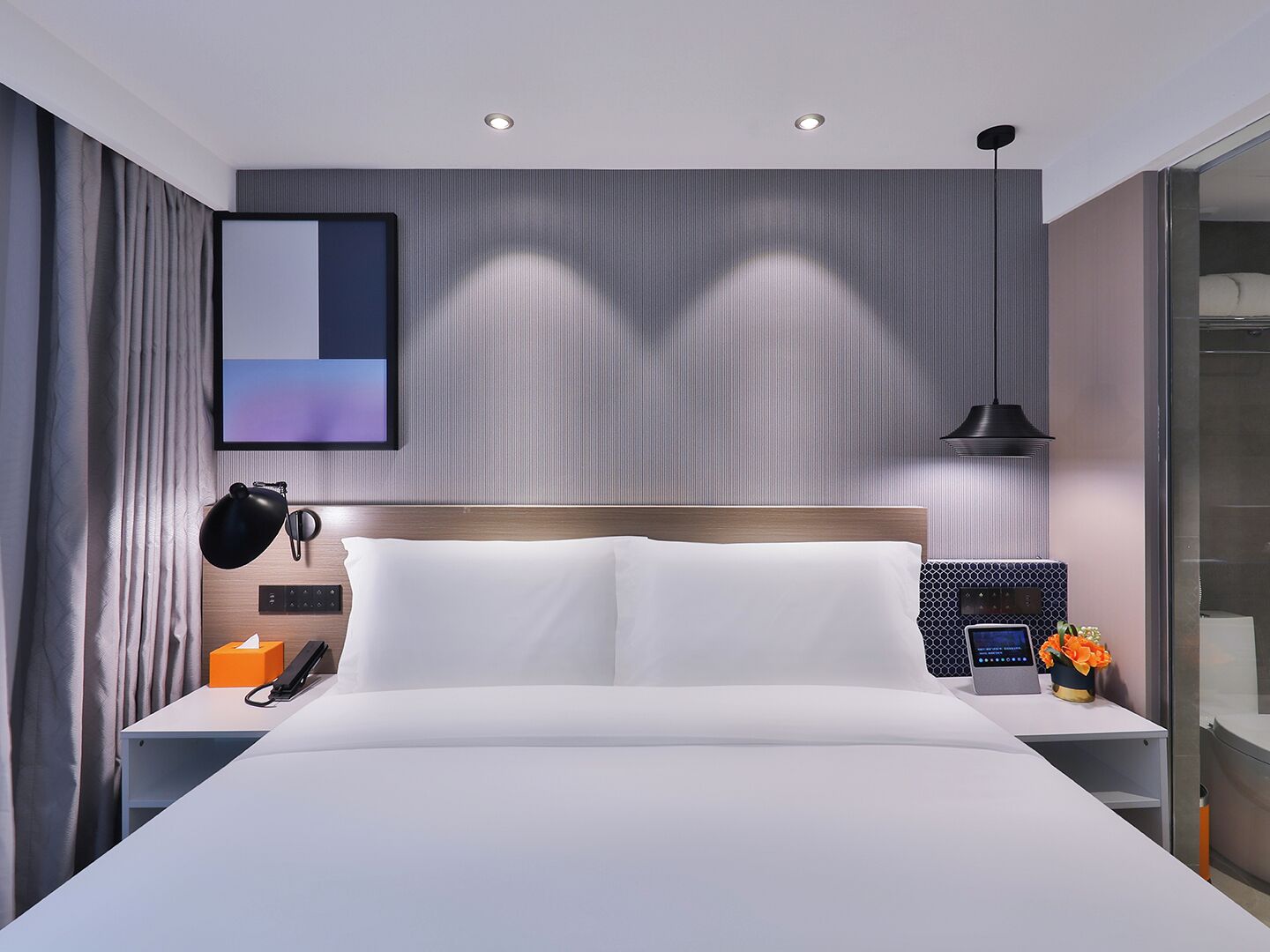 Family Room - Internal View | Desk, laptop workspace, blackout drapes, soundproofing