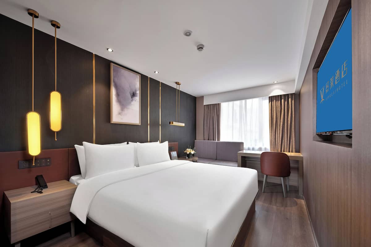 Chambre économique | Bureau, espace de travail pour ordinateurs portables