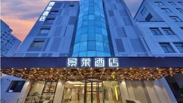 Overnatningsstedets facade