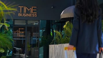 Fassade der Unterkunft