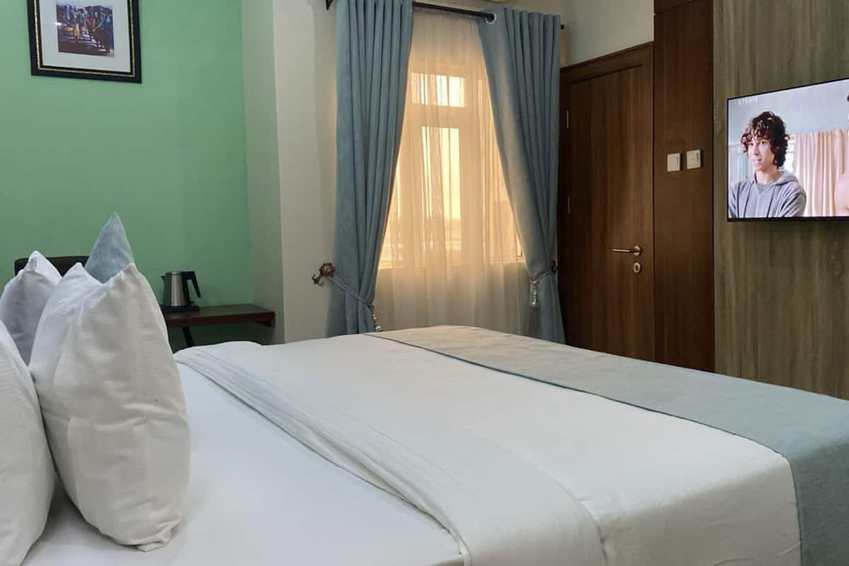 Classic enkelrum - balkong - sjöutsikt