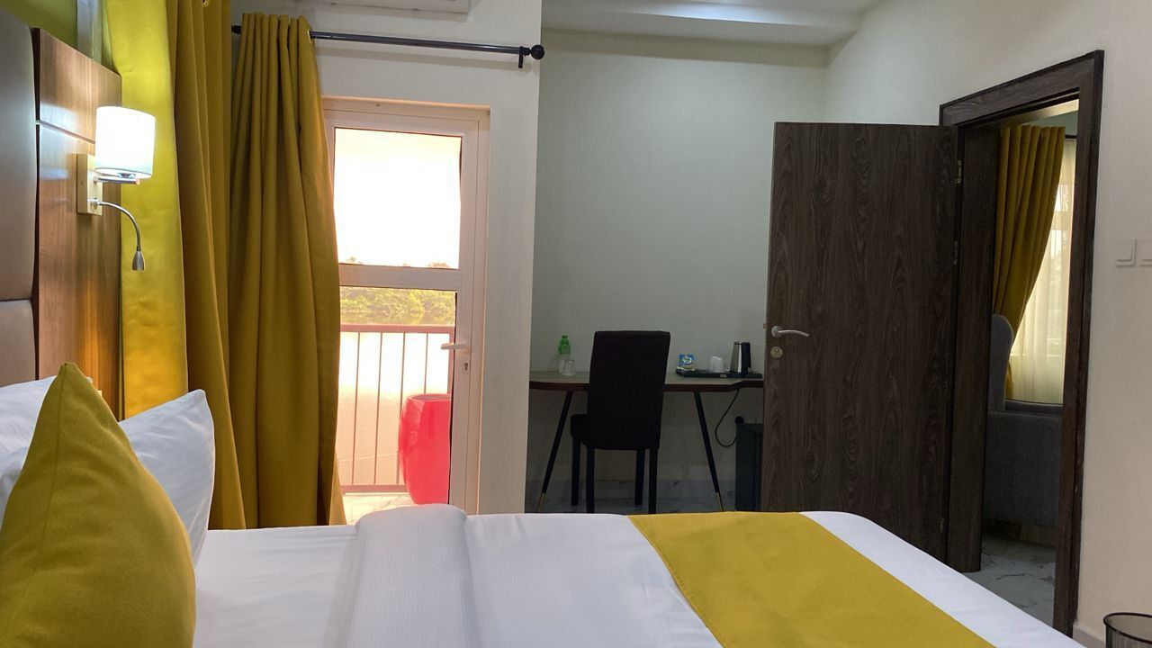 Superior Suite, Balcony, Lake View | Desk, laptop workspace