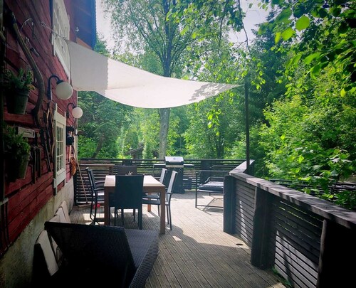 Romantic historic watermill for lovers