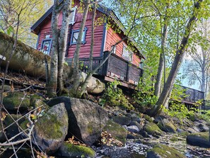 Exterior detail - Romantic historic watermill for lovers (Siilinjärvi)
