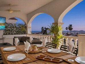 Outdoor dining - Amazing villa los pajaritos with stunning views - Ref 50 (Las Lagunas de Mijas)