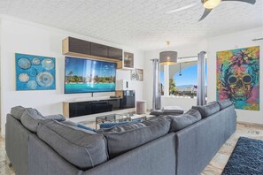 TV, fireplace, ping pong, stereo - Amazing villa los pajaritos with stunning views - Ref 50 (Las Lagunas de Mijas)