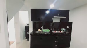 Fridge, microwave, stovetop, dishwasher - Avana Hills Boracay Prime Loft Garden Suite 401 (Malay)