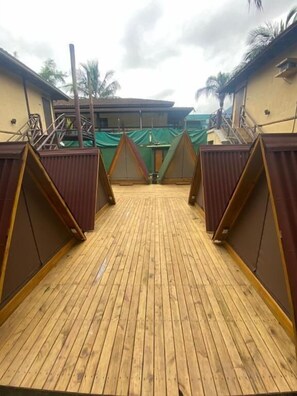 Chalet, 1 Double Bed | Property grounds