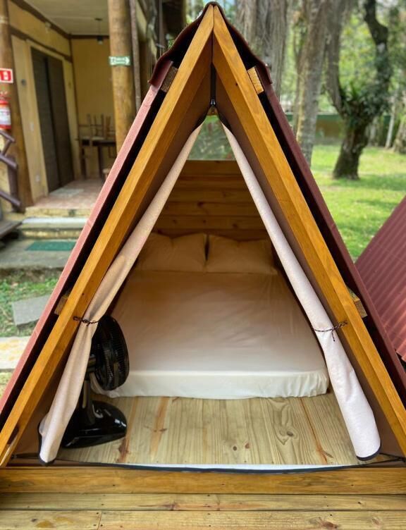 Chalé, 1 cama de casal