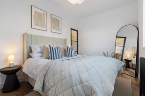 1 soveværelse, strygejern/strygebræt, Wi-Fi, sengetøj