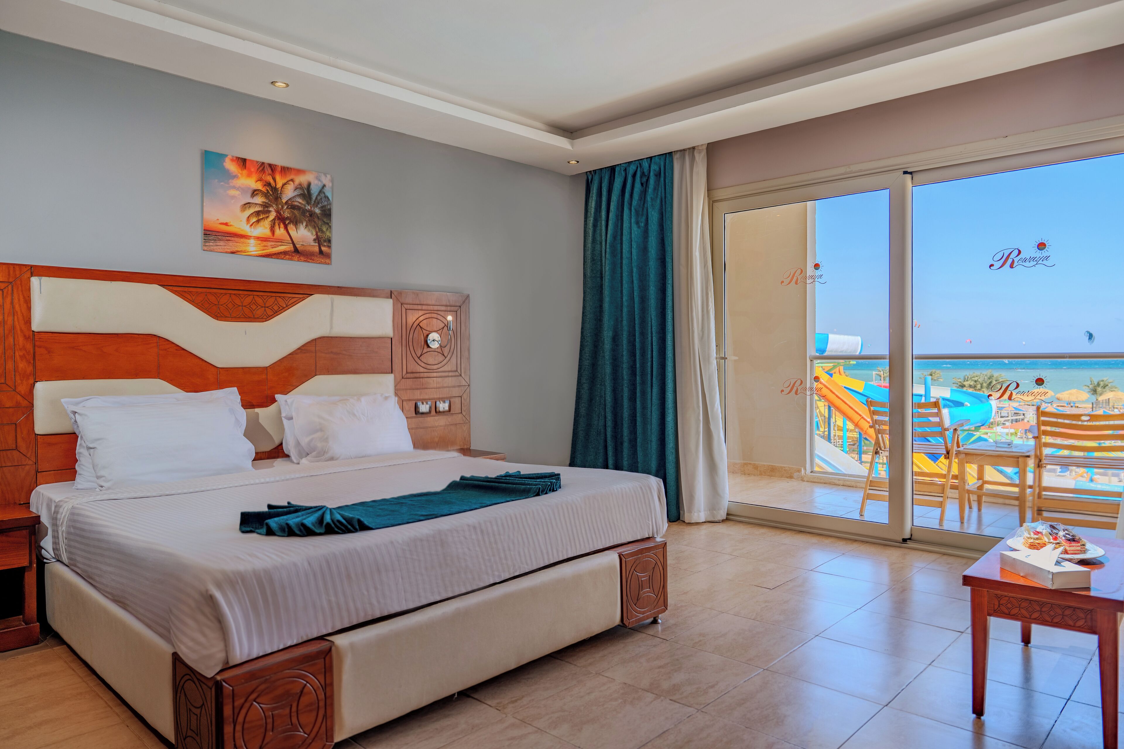 Chambre Standard Double ou avec lits jumeaux, 1 chambre, balcon, vue mer | Vue de la chambre