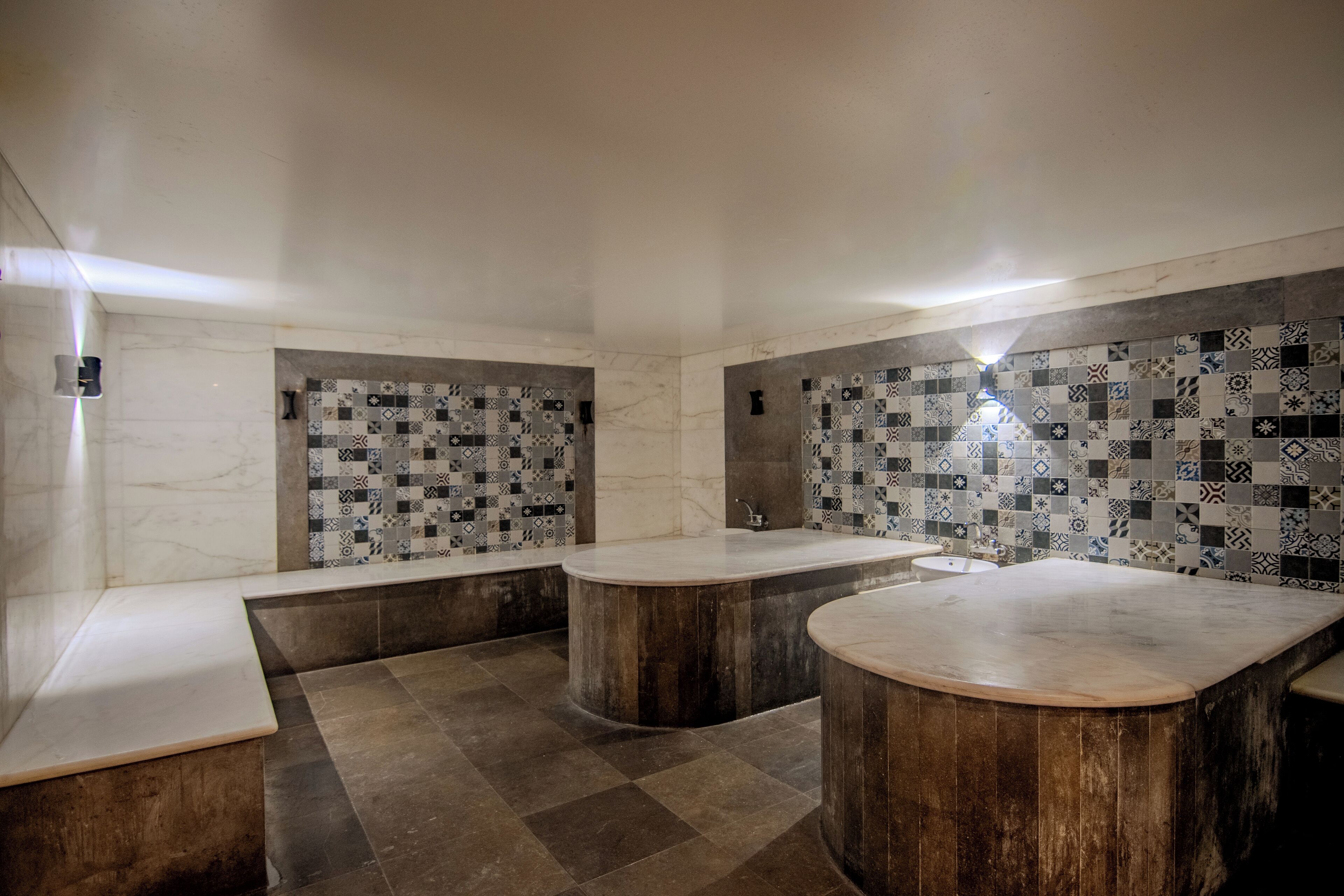 Turkish bath, body treatments, hydrotherapy, aromatherapy