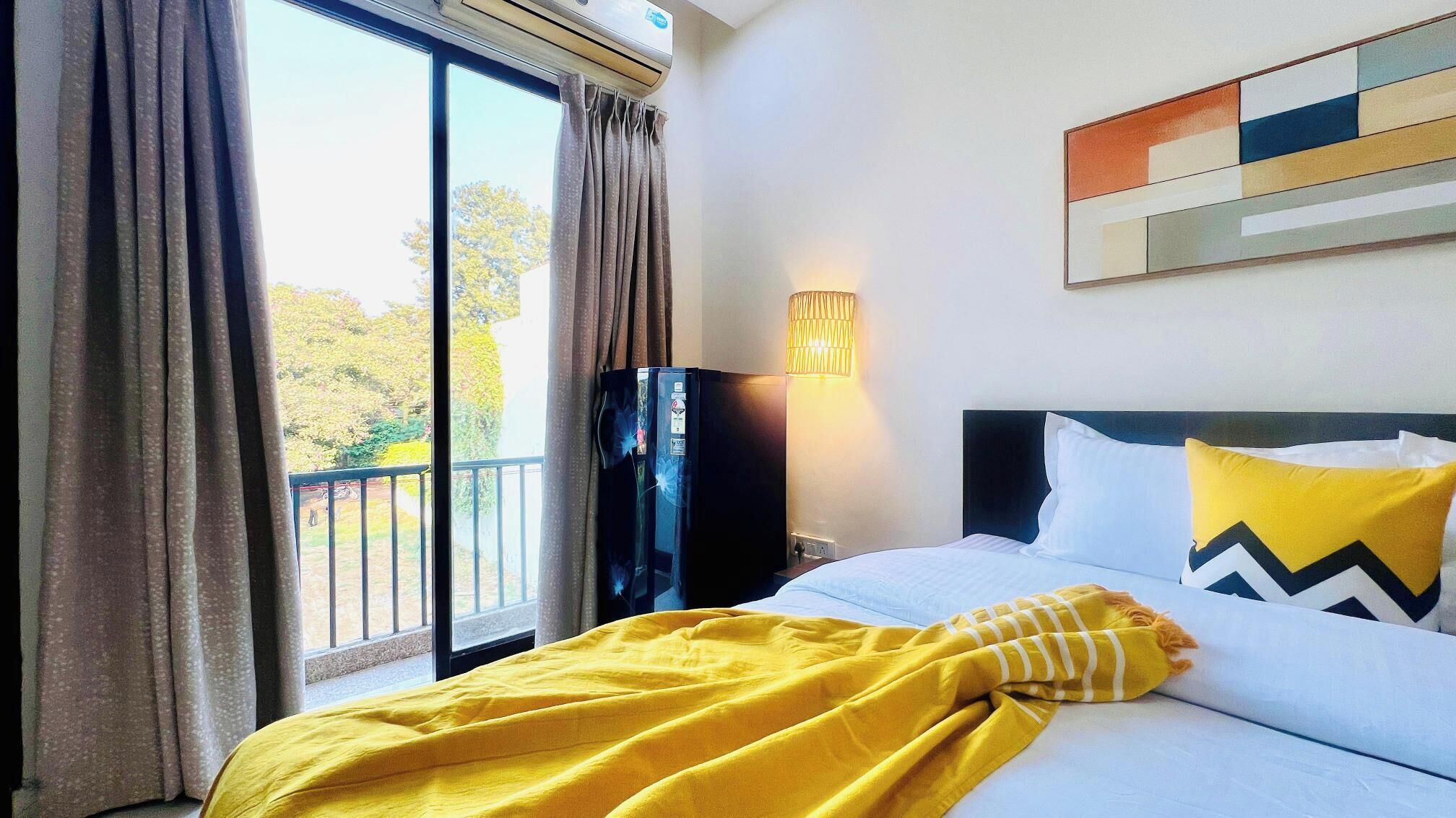 Basic-enkeltværelse - byudsigt