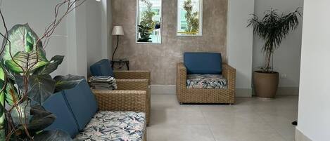 Majoituspaikan sisäänkäynti