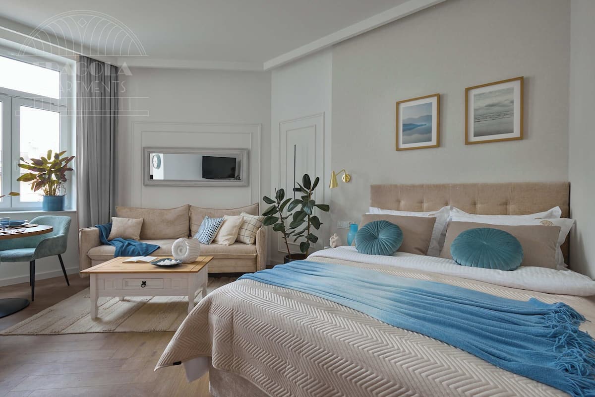 Studio Suite, 1 giường đôi và sofa giường, quang cảnh sân vườn | Bàn ủi/dụng cụ ủi quần áo, truy cập Internet không dây miễn phí