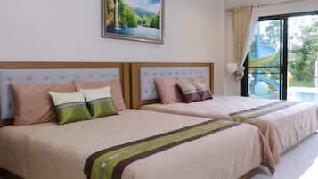 Deluxe Villa, 4 Bedrooms, Pool View | Free WiFi