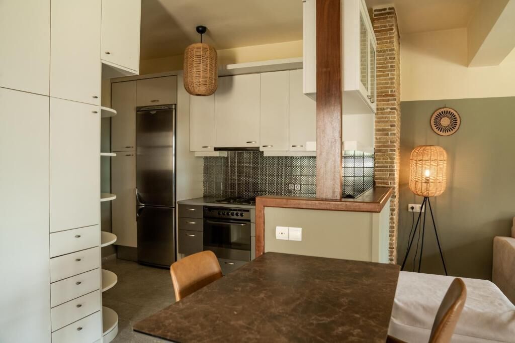 Apartment, Patio, Beach View | Private kitchen | Mini-fridge