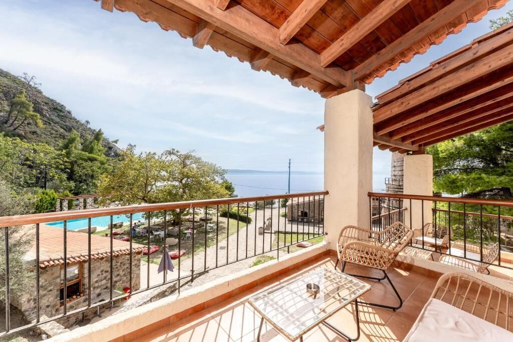 Family Suite, Balcony, Sea View | Property grounds