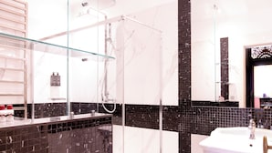 Suite – superior, utsikt mot lagune | Bad