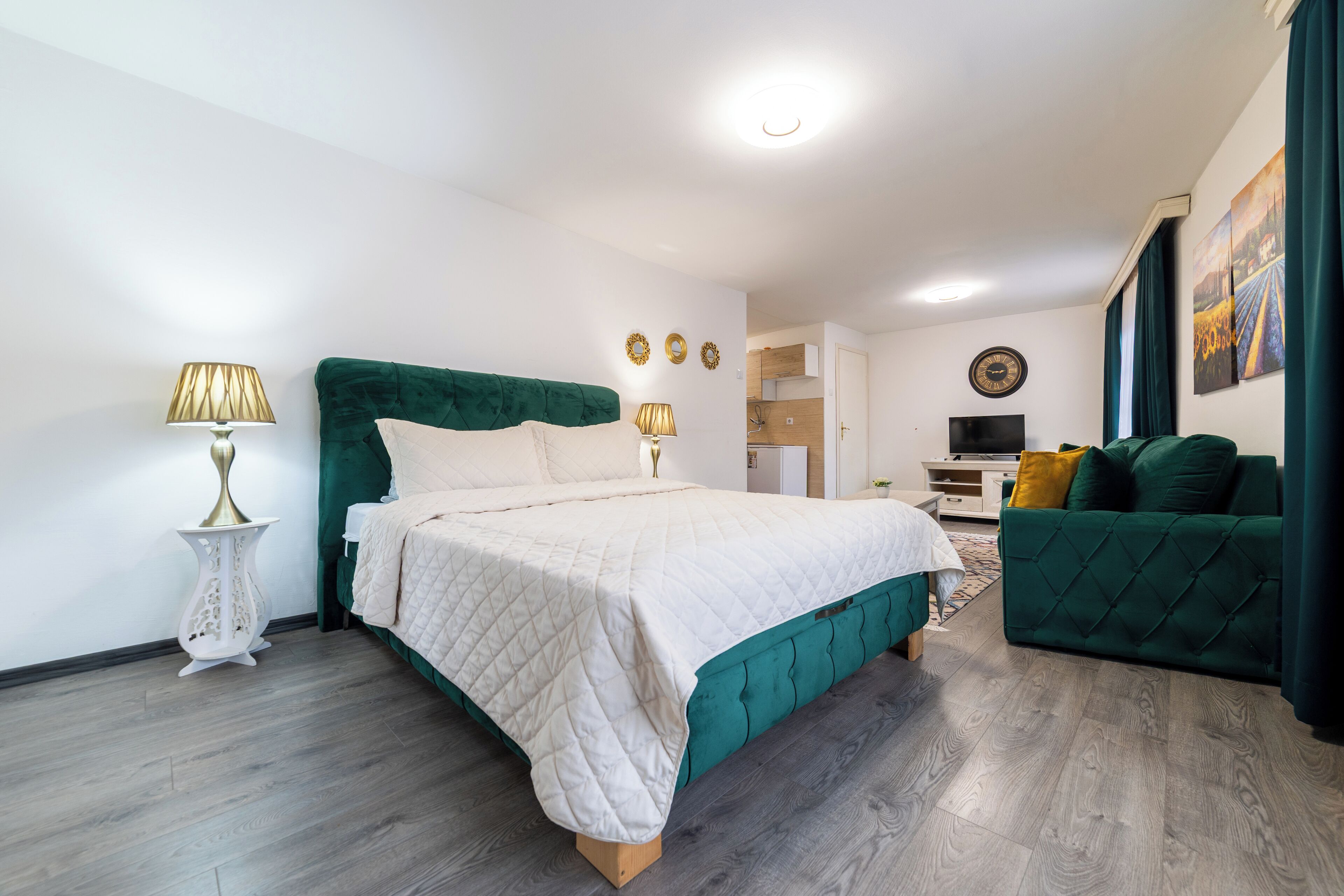 Soundproofing, iron/ironing board, free WiFi