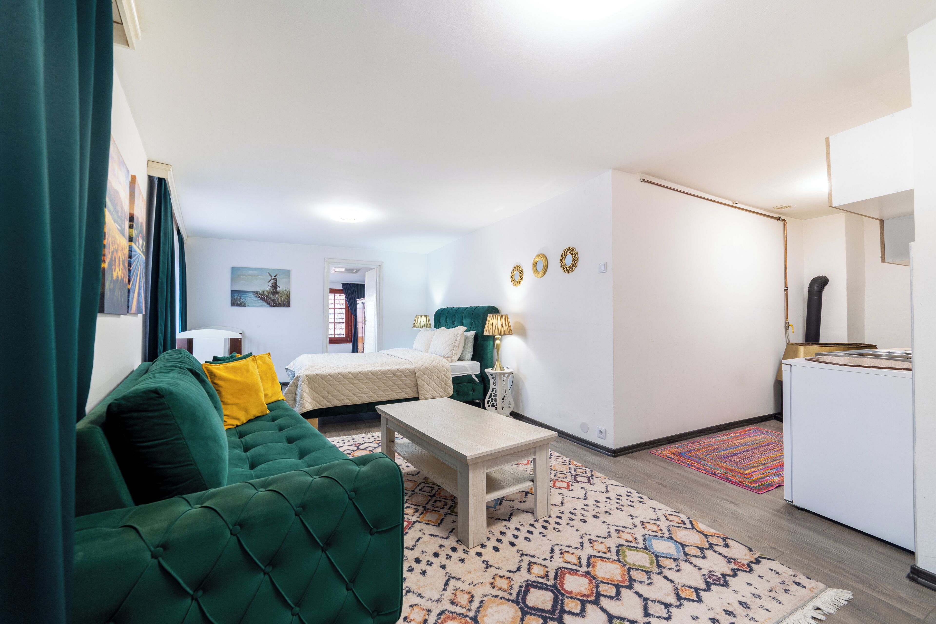 Soundproofing, iron/ironing board, free WiFi