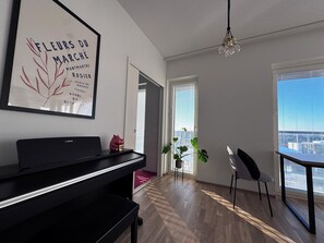 Apartment, 1 Schlafzimmer, barrierefrei | Wohnzimmer